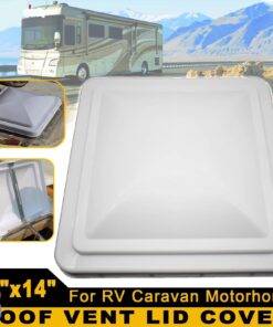 White RV Roof Vent Lid Cover For Caravan Auto Interior Part car accessories Car Exterior Part New Arrivals