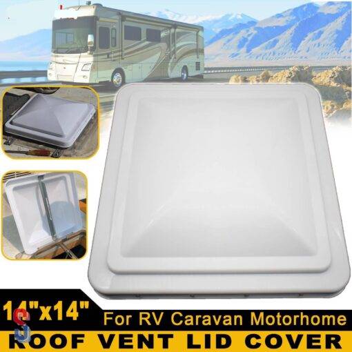 White RV Roof Vent Lid Cover For Caravan Auto Interior Part car accessories Car Exterior Part New Arrivals